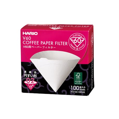 Hario V60 02 Filtre Kağıdı 100 Adet Kutulu