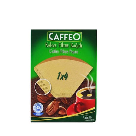 Caffeo Doğal Filtre Kahve Kağıdı 1x4
