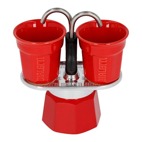 Bialetti Set Mini 2 Cup Kırmızı