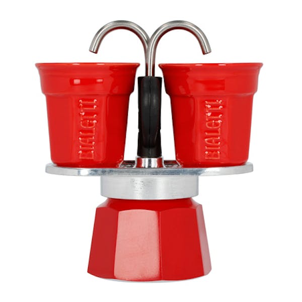 Bialetti Set Mini 2 Cup Kırmızı