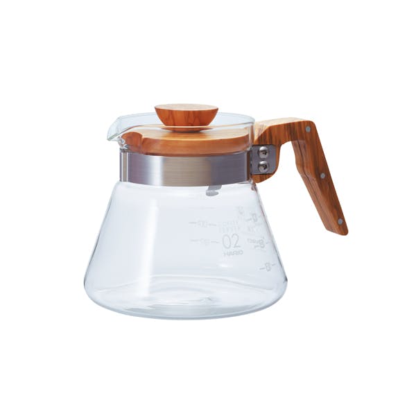 Hario V60 Coffee Server Olive Wood 600 ml