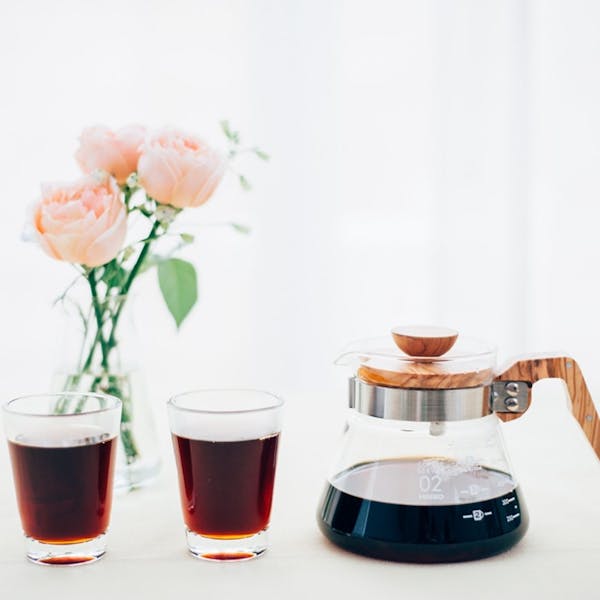 Hario V60 Coffee Server Olive Wood 600 ml