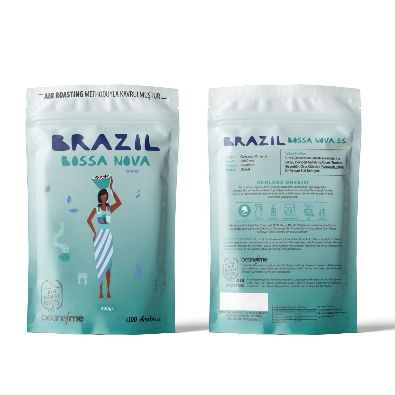 Beanofme Brasil Bossa Nova SS