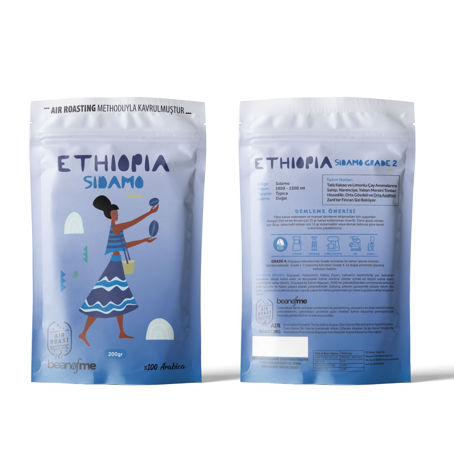 Beanofme Ethiopia Sidamo GR 2