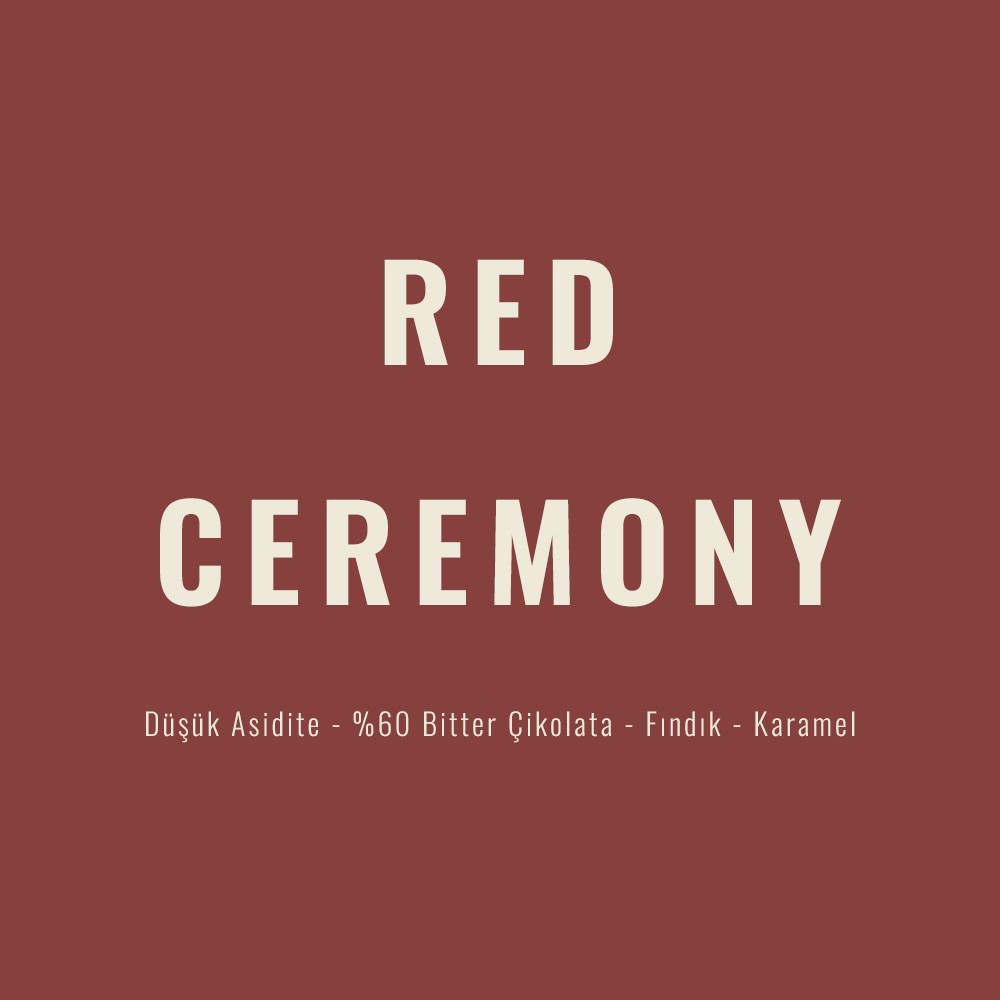 Coffeerem Red Ceremony Espresso&Filtre