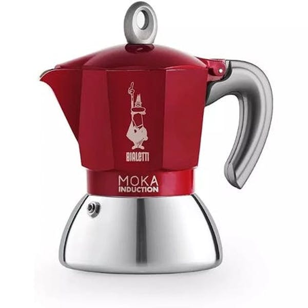 Bialetti Moka Pot Induction Kırmızı 6 Cup