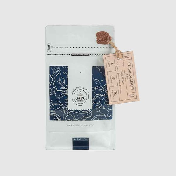 Qapo Coffee El Salvador Shasta Medium Roast