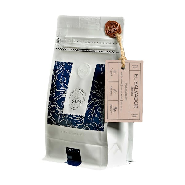 Qapo Coffee El Salvador Shasta Medium Roast