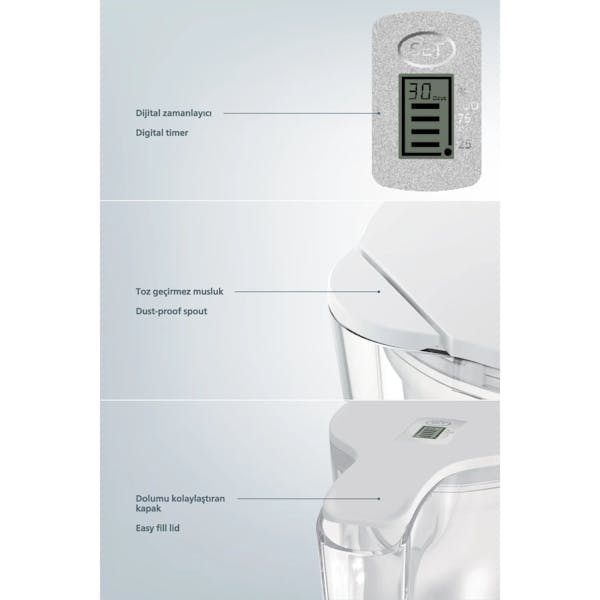 Philips Xl Su Arıtma Sürahisi Beyaz 3.5lt