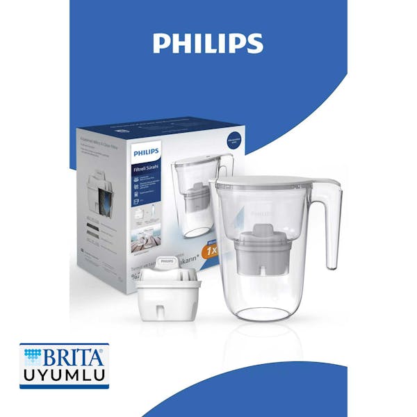 Philips Xl Su Arıtma Sürahisi Beyaz 3.5lt