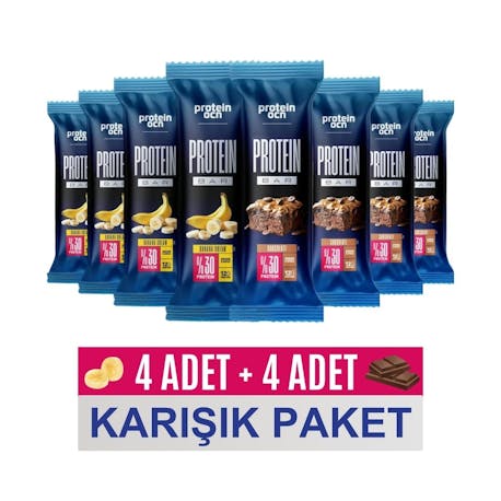 Protein Ocean Protein Bar Karışık Paket 40g X 8 Adet