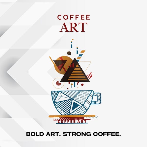 KahhveCom Coffee Art Baskılı Tişört