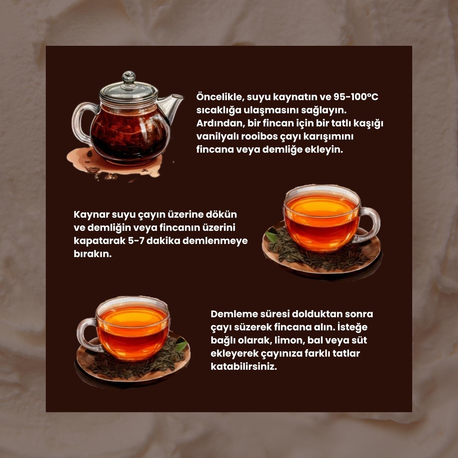 Ochay Vanilyalı Rooibos 50g