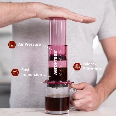 Aeropress AeroPress- Pembe