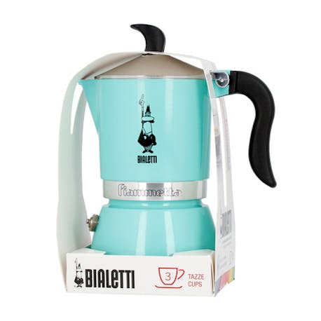 Bialetti Moka Pot Fiammetta Artic Lights 3 Cup