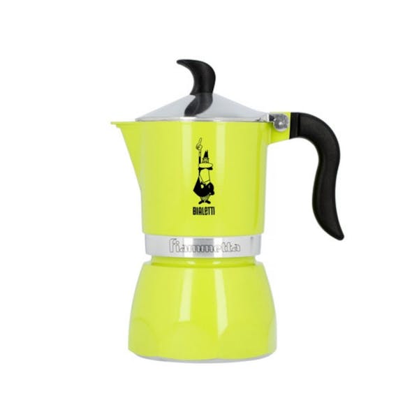 Bialetti Moka Pot Fiammetta Electric Lime 1 Cup