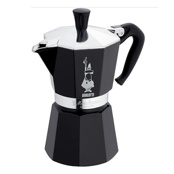 Bialetti Moka Pot Express Siyah 6 Cup