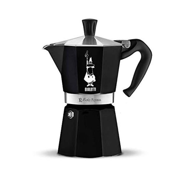 Bialetti Moka Pot Express Siyah 6 Cup