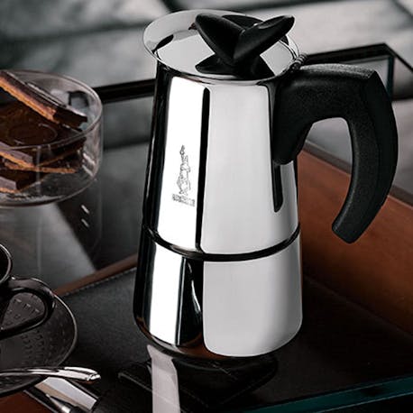 Bialetti Moka Pot Çelik Musa 6 cup