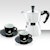 Bialetti Set Moka Chic