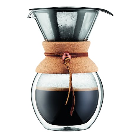 Bodum Pour Over 8 Cup Double Wall ve Metal Filtre