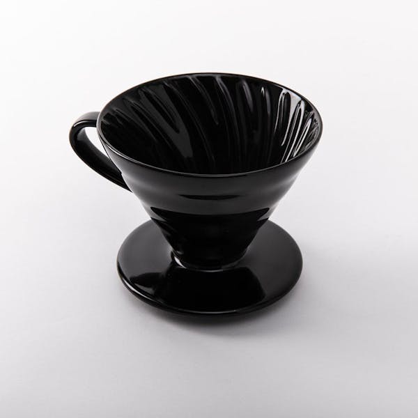 Hario V60 02 Seramik Dripper Siyah Kasuya Serisi