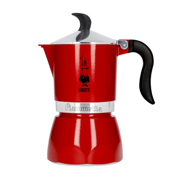 Bialetti Moka Pot Fiammetta Chily Pepper 3 Cup