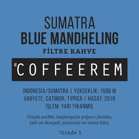 Coffeerem Indonesia Sumatra Orang Utan G1 200G