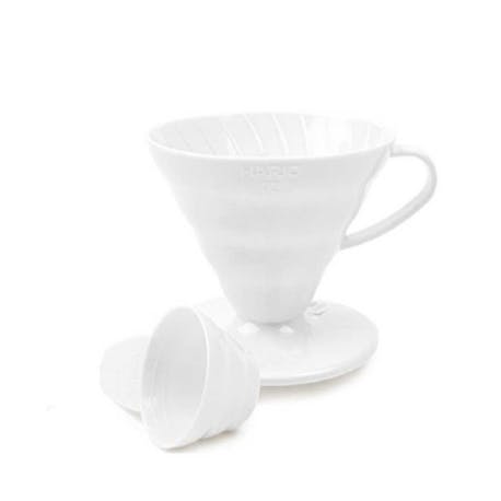 Hario V60 02 Plastik Dripper Beyaz