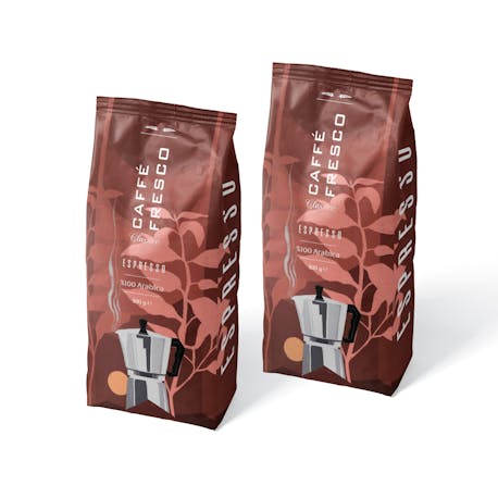 Caffe Fresco Espresso Blend 500 gram 2'li Paket