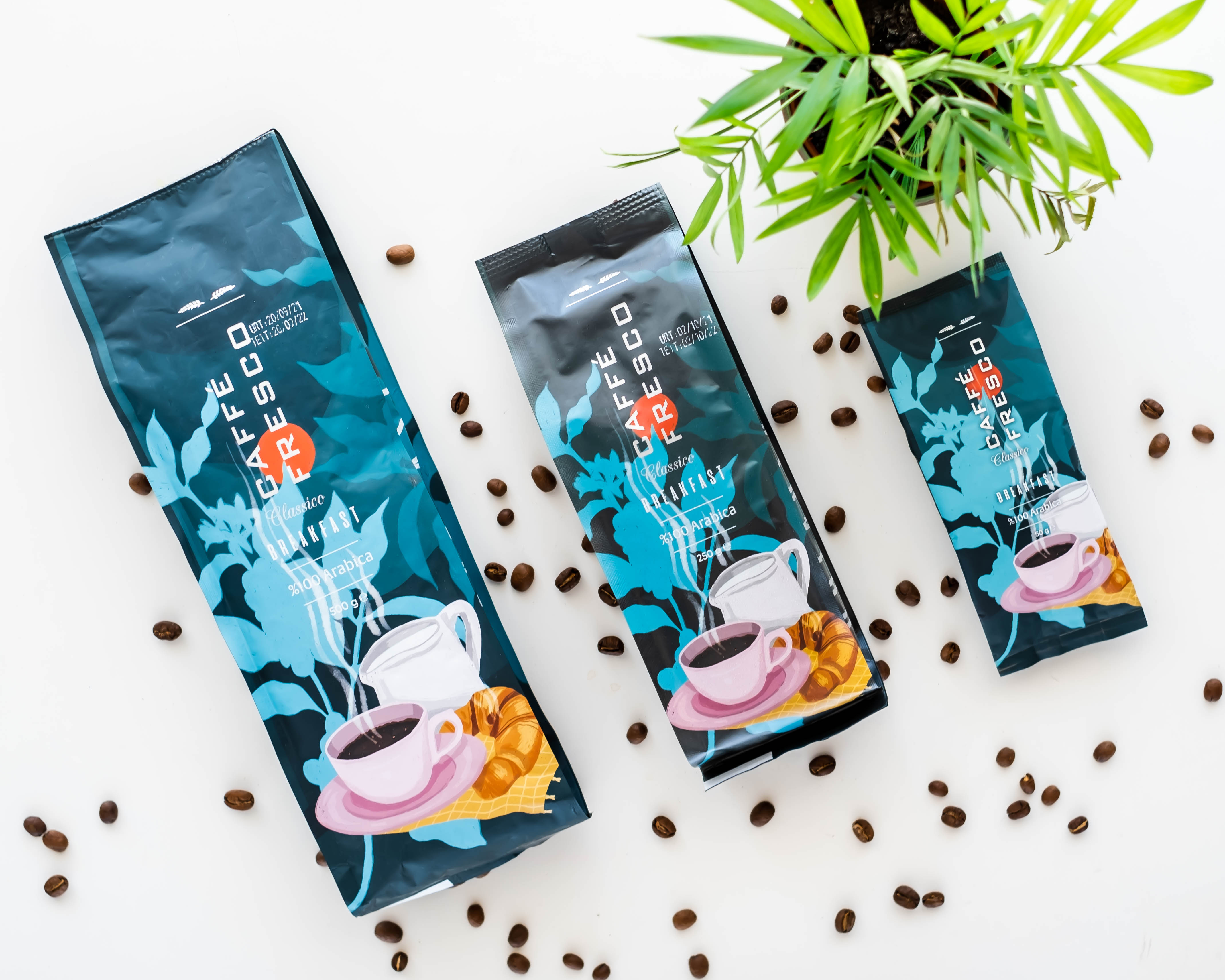 Caffe Fresco Breakfast Blend 500 gram 2'li Paket