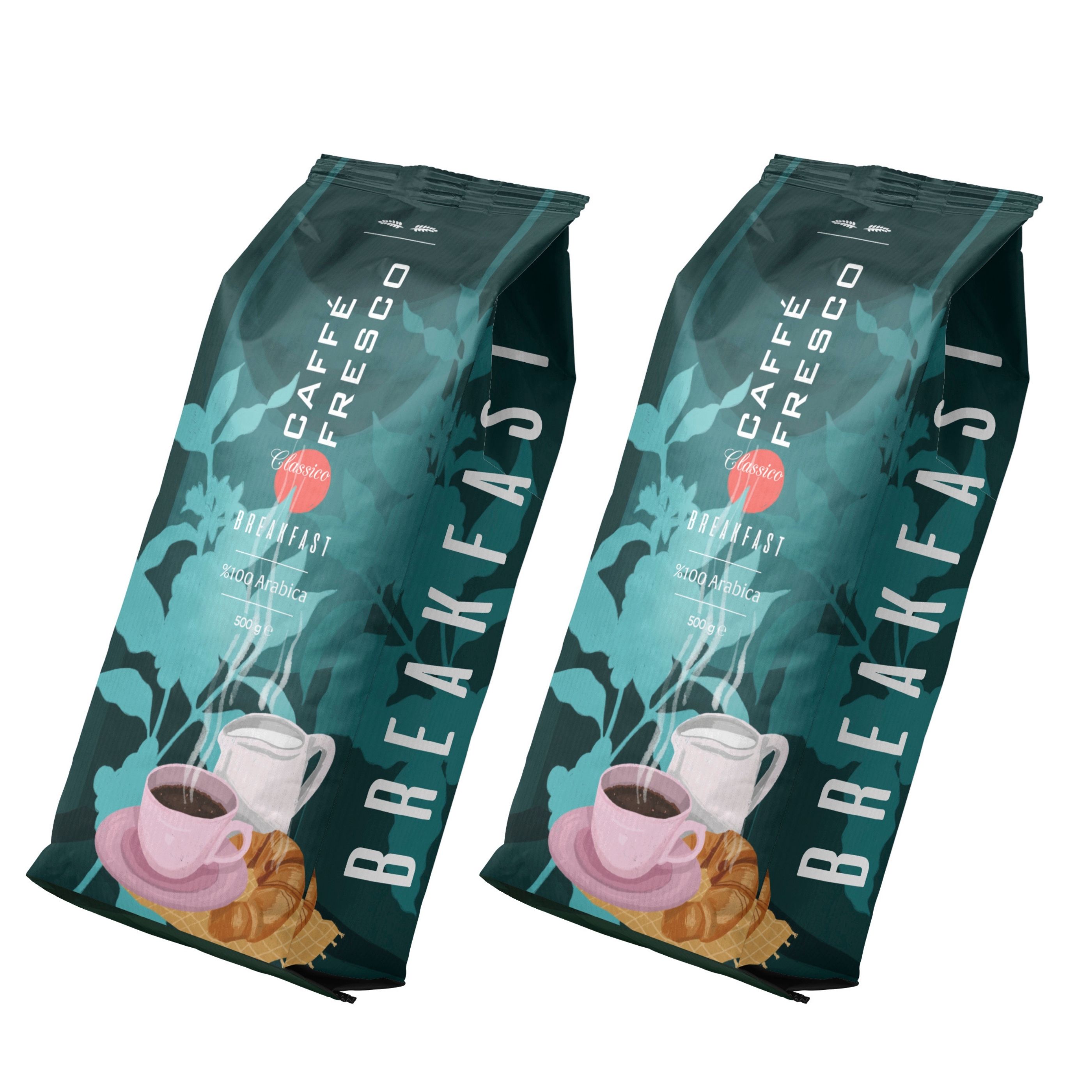 Caffe Fresco Breakfast Blend 500 gram 2'li Paket