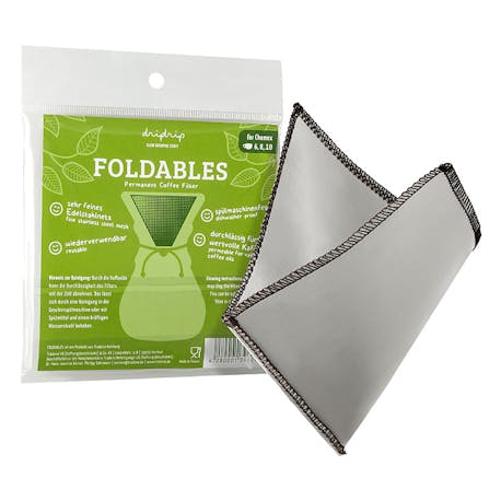 Dripdrip Foldables hasır metal filtre Chemex